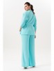 Брючный костюм артикул: 3001-6 бирюза от Andina - вид 2