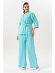 Брючный костюм артикул: 3001-6 бирюза от Andina - вид 13