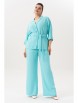 Брючный костюм артикул: 3001-6 бирюза от Andina - вид 6