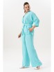 Брючный костюм артикул: 3001-6 бирюза от Andina - вид 7
