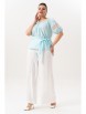 Брючный костюм артикул: 982 небесно-голубой-молоко от Andina - вид 11