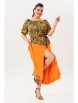 Юбочный костюм артикул: 980-1 принт/мандарин от Andina - вид 9