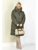 Пальто артикул: 2206 светло-оливковый от Shetti - вид 9