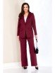 Брючный костюм артикул: 4075 винный от Shetti - вид 7