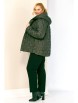 Куртка артикул: 2210 темно-зеленый от Shetti - вид 2