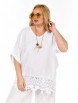 Туника артикул: 4055 белый от Abbi - вид 4