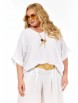 Туника артикул: 4055 белый от Abbi - вид 6