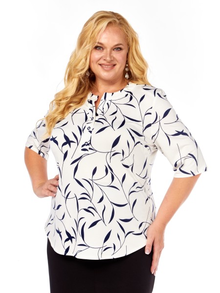 4063 бело-синие тона