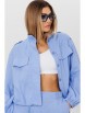 Бомбер артикул: 6006 голубой от Ma Сherie - вид 6