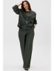 Брючный костюм артикул: 3116 хаки от Ma Сherie - вид 12