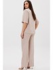 Брючный костюм артикул: 3129 бежевый от Ma Сherie - вид 2