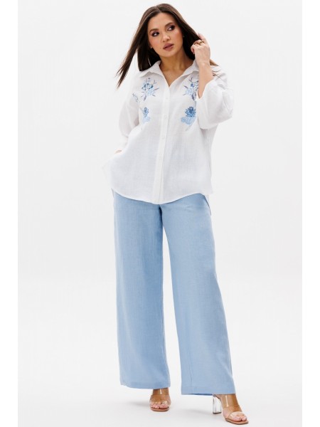 3145 белый+небесный