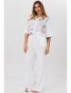Брючный костюм артикул: 8008 белый от Ma Сherie - вид 7