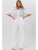 Брючный костюм артикул: 8008 белый от Ma Сherie - вид 9