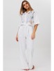 Брючный костюм артикул: 8008 белый от Ma Сherie - вид 1