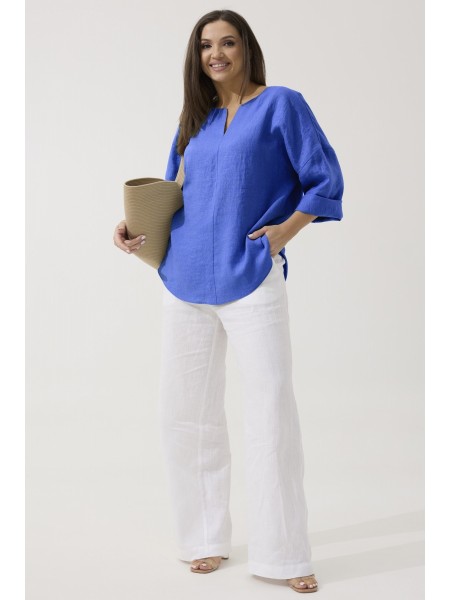 3134 сине-фиолетовый+белый