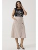 Юбка артикул: 2099 бежевый от Ma Сherie - вид 9