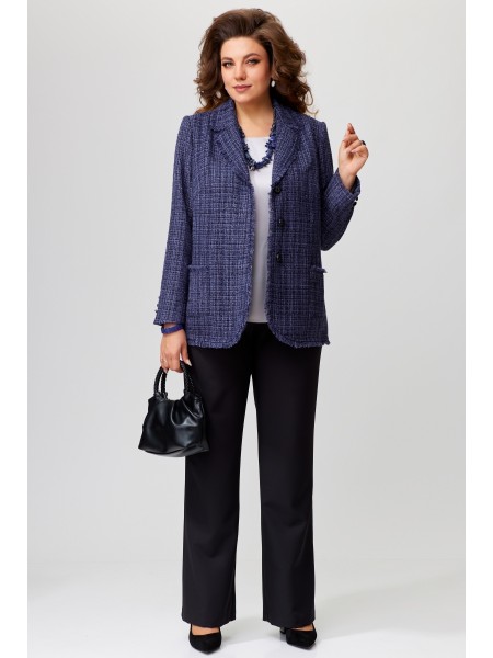 1772 черно-баклажановый