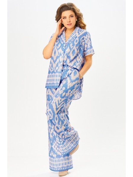 3061 бежево-голубой