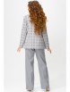 Брючный костюм артикул: 4113 бежево-серый от FITA - вид 2