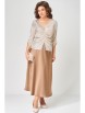 Юбочный костюм артикул: 3211 золотисто-бежевый от FITA - вид 4