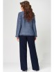 Брючный костюм артикул: 4056 бежево-синий от FITA - вид 2