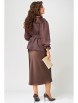 Плательный костюм артикул: 3191 шоколад от FITA - вид 2