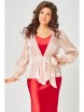 Плательный костюм артикул: 3194 красный+пудра от FITA - вид 6