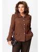 Жакет артикул: 20752 терракот+коричневый от FITA - вид 8