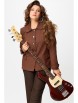 Жакет артикул: 20752 терракот+коричневый от FITA - вид 10