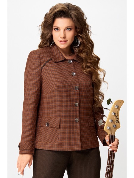 20752 терракот+коричневый