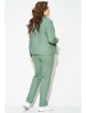 Брючный костюм артикул: 40113 зеленый от FITA - вид 2