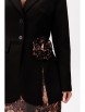 Юбочный костюм артикул: 2107 черный-питон от AmberaStyle - вид 4