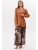Юбочный костюм артикул: 2111 терракот-питон от AmberaStyle - вид 3