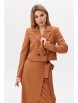 Юбочный костюм артикул: 2113 терракот от AmberaStyle - вид 3
