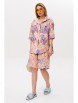 Костюм с шортами артикул: 2022Р розовый от AmberaStyle - вид 6
