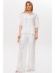 Брючный костюм артикул: 2121 молоко от AmberaStyle - вид 1