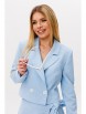 Юбочный костюм артикул: 2113-1 голубой от AmberaStyle - вид 3