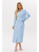 Юбочный костюм артикул: 2113-1 голубой от AmberaStyle - вид 1
