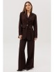 Брючный костюм артикул: 2140 шоколад от AmberaStyle - вид 1
