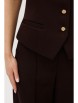Брючный костюм артикул: 2139 шоколад от AmberaStyle - вид 4