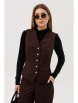 Брючный костюм артикул: 3013 шоколад от AmberaStyle - вид 3