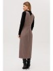 Плательный костюм артикул: 2141 шоколад/черный от AmberaStyle - вид 2