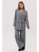 Брючный костюм артикул: 3018 серый от AmberaStyle - вид 1