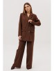 Брючный костюм артикул: 2136-2 шоколад от AmberaStyle - вид 3
