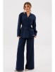 Брючный костюм артикул: 2132 синий от AmberaStyle - вид 4