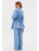 Брючный костюм артикул: 2138 голубой от AmberaStyle - вид 2