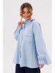 Блузка артикул: 1126 голубой от AmberaStyle - вид 3