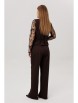 Брючный костюм артикул: 2148 шоколад от AmberaStyle - вид 2