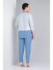 Брючный костюм артикул: 455 голубой от ЗигзагСтиль - вид 2